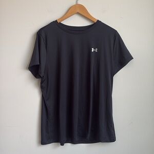 Under Armour Black Short Sleeve Shirt 2XL